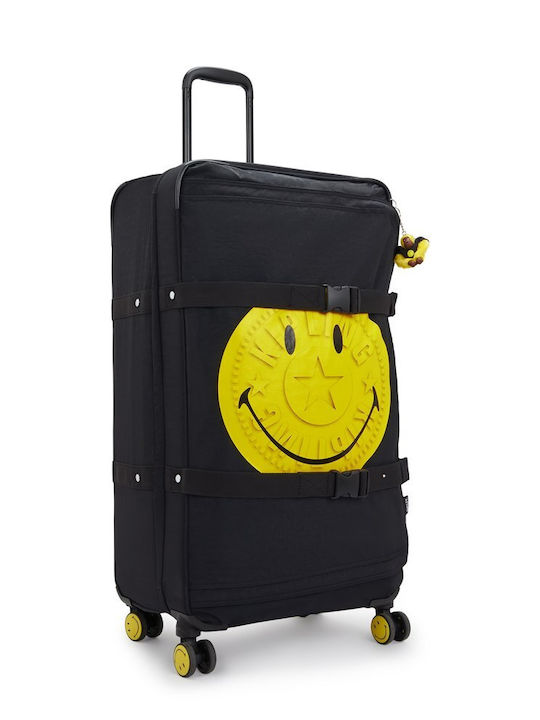 Kipling Μεγάλη Βαλίτσα Ταξιδίου Black με 4 Ρόδες Ύψους 78εκ.