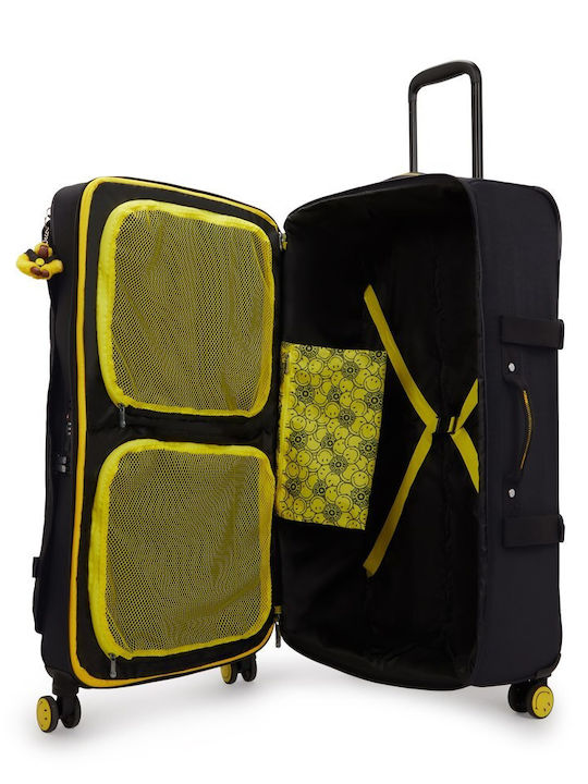 Kipling Μεγάλη Βαλίτσα Ταξιδίου Black με 4 Ρόδες Ύψους 78εκ.