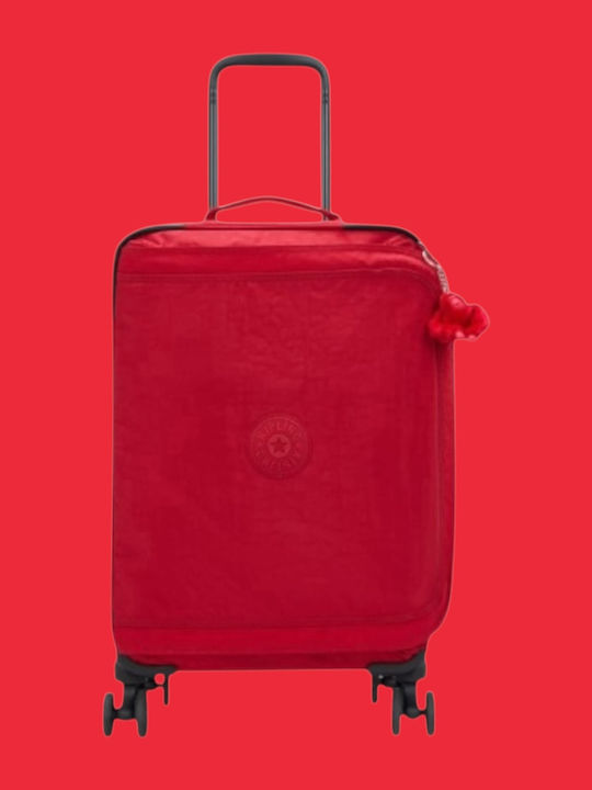 Kipling Βαλίτσα Ταξιδίου Καμπίνας Ruby Red με 4 Ρόδες Ύψους 55εκ.