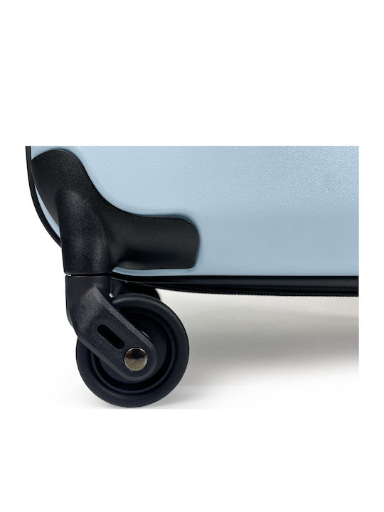 Pegasus Βαλίτσα Ταξιδίου Καμπίνας Σκληρή Sky Blue με 4 Ρόδες Ύψους 55εκ.