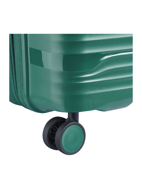 Securitech by Delsey Μεσαία Βαλίτσα Ταξιδίου Dune Green με 4 Ρόδες Ύψους 66εκ.