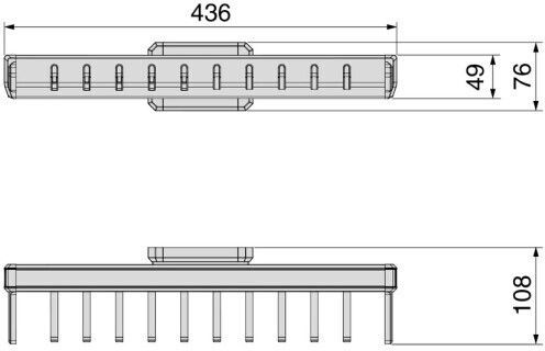 Emuca Kleiderbügel Für Krawatten 7140152