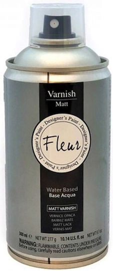 Fleur Σπρέι Βερνίκι Vernice Di Finitura Anti-UV με Ματ Εφέ Διάφανο 300ml
