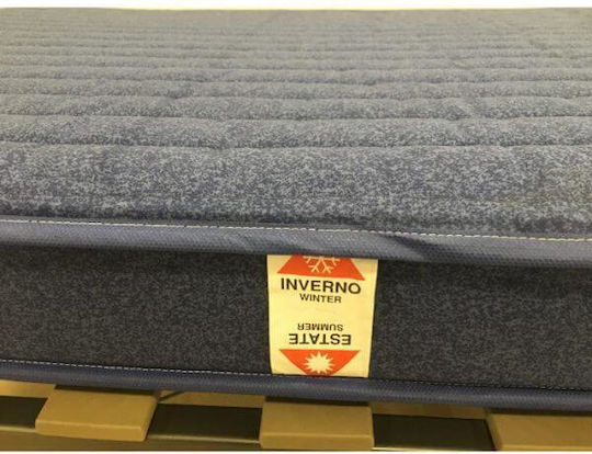 Luxor Pat Pliant Cu Saltea 10cm Dublu Negru 190x140cm