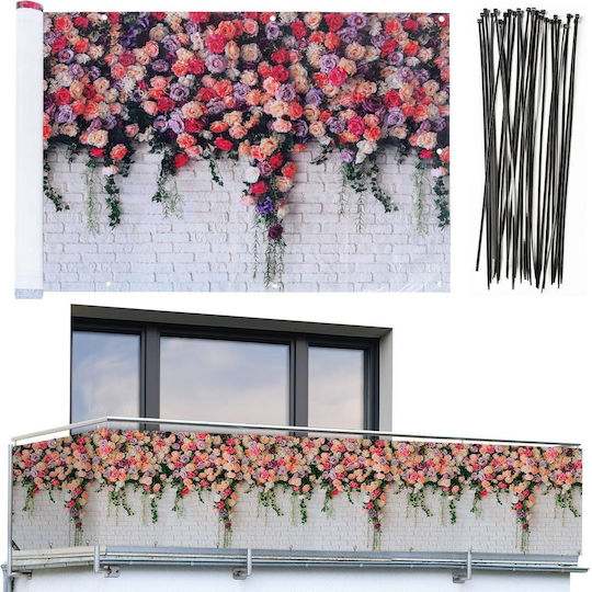 Maximex Divider De Verandă De Umbrire Roz 5x0.85m