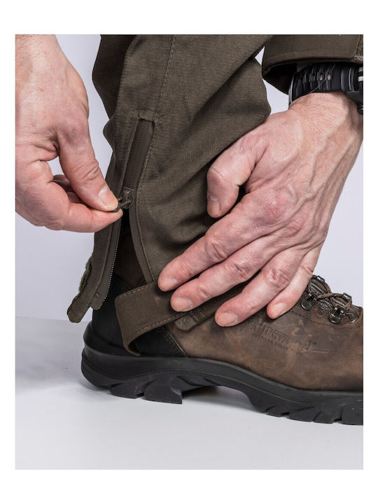 Pinewood Caribou TC Hunting Waterproof Pants Mossgreen/Svart In Khaki Color