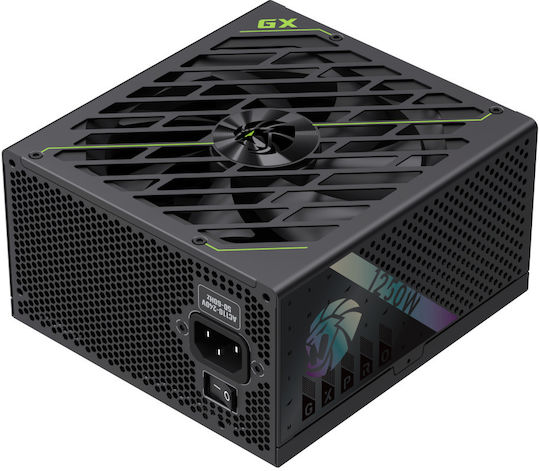 GameMax GX PRO 1250G 1250W Μαύρο Τροφοδοτικό Υπολογιστή Full Modular 80 Plus Gold