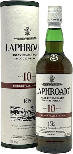 Oak Single Malt Ουίσκι 10 Ετών Σκωτίας σε Κουτί 700ml