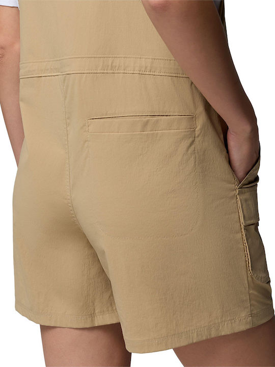Damen Jumpsuit Beige