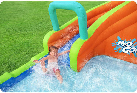 Bestway Φουσκωτό Splash Mega Water Park με Τσουλήθρα για 5+ Ετών