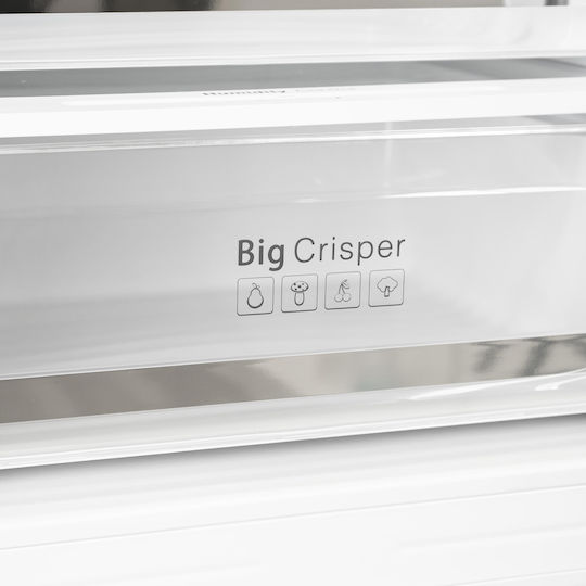 Morris Combină frigorifică 346lt Total NoFrost Î195xL60xA65.8cm. Inox T73344DBN