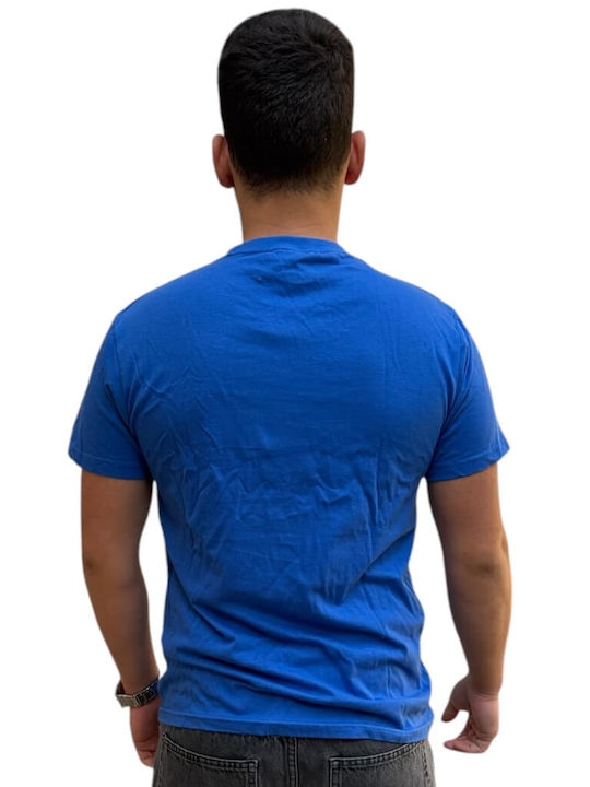T-shirt Μπλε Ρουά