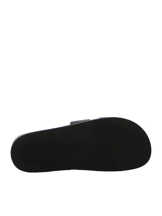Flache Damen Sandalen Schwarz