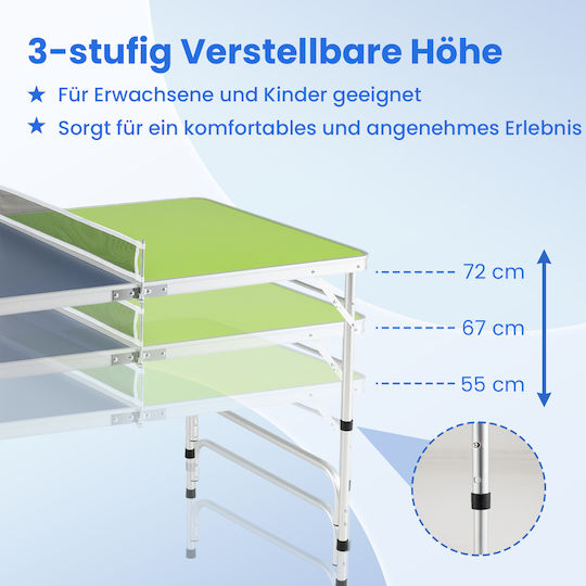 Costway Folding Outdoor Ping Pong Table