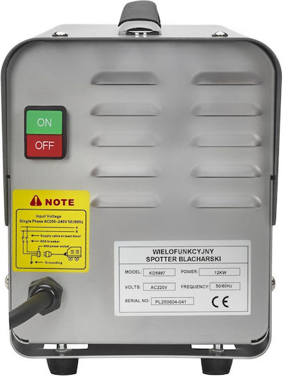 Sudor De Rezistență Spotter Kraft&dele Kd5997 220 V 4000 A Accesorii Cărucior