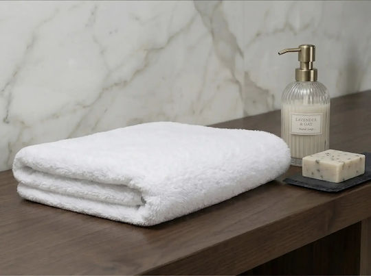 Family Enterprise Hotel Towel Face 90x50cm White Weight 500gsm