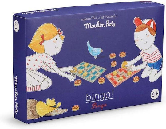 Επιτραπέζιο Παιχνίδι Bingo για 1+ Παίκτες 6+ Ετών (EN) Moulin Roty