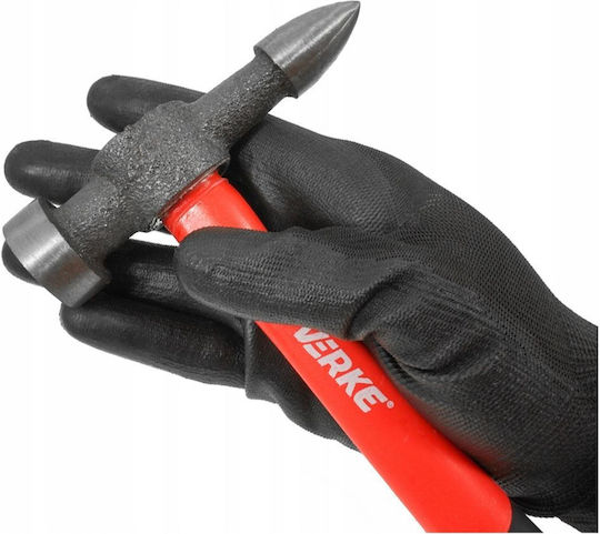 Verke Set De Ciocane Cu Mâner Din Fibră De Sticlă V86224