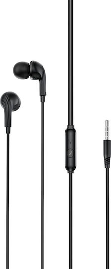 XO Ep86 In-ear Handsfree Earphones with 3.5mm Plug Black