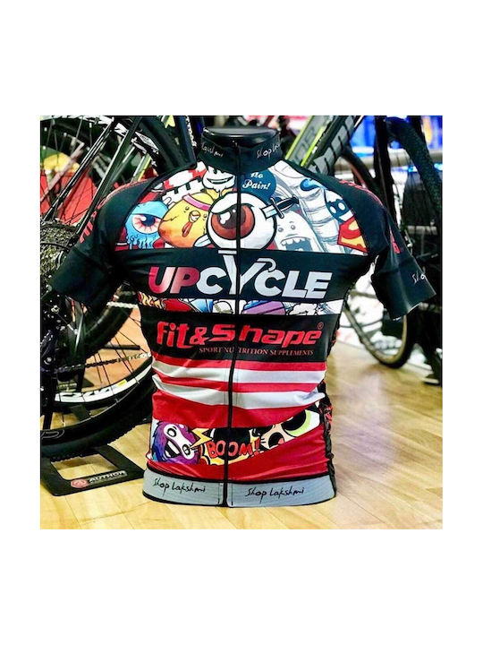 Demaraz Men's Short Sleeves Cycling Jersey Road Bike Multicolour