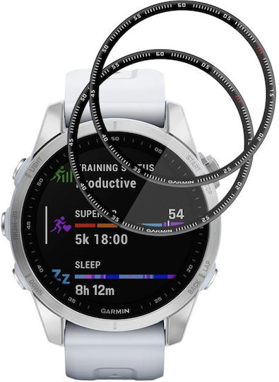 Techsuit Nano Flex Full Face Tempered Glass for Garmin Fenix 7S 2 Pieces