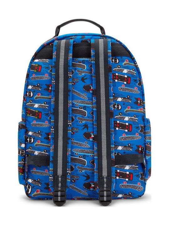 Kipling Seoul Παιδική Τσάντα Πλάτης Μπλε 35x21εκ.