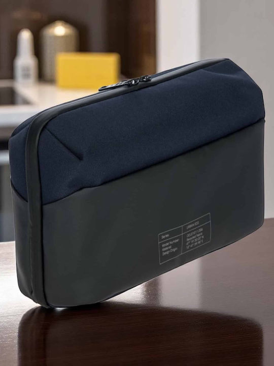 Herren Necessaire in Marineblau Farbe 27cm