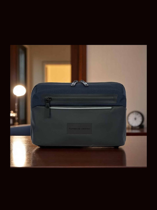 Herren Necessaire in Marineblau Farbe 27cm