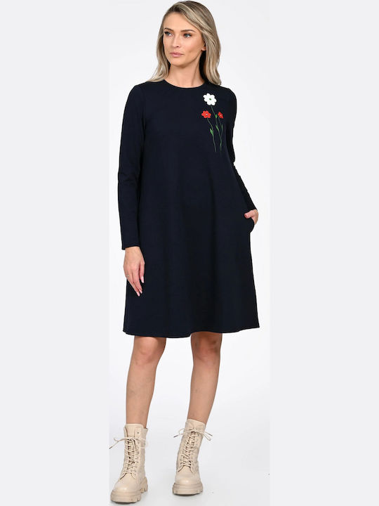 Maxi Damenkleid Schwarz