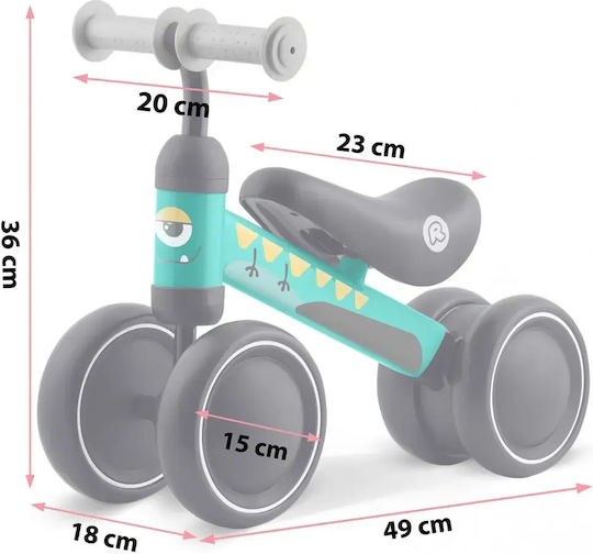 Ricokids Παιδικό Ποδήλατο Ισορροπίας Πράσινο
