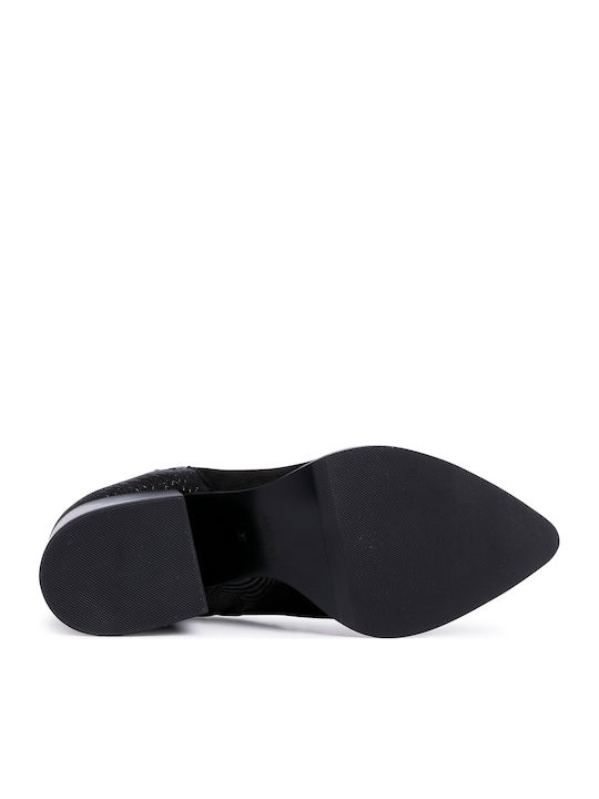 Damen Stiefeletten Schwarz