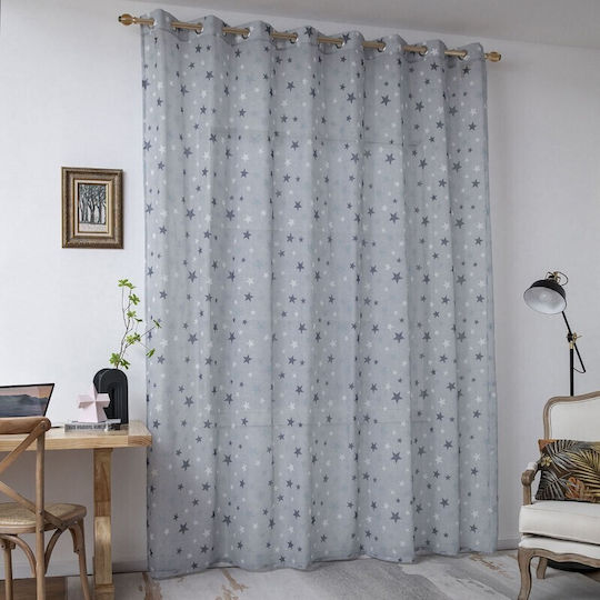 Beauty Home Art 6121 with Grommets Light Blue 280x280cm Beauty Home Art 6121 with Grommets Light Blue 280x280cm
