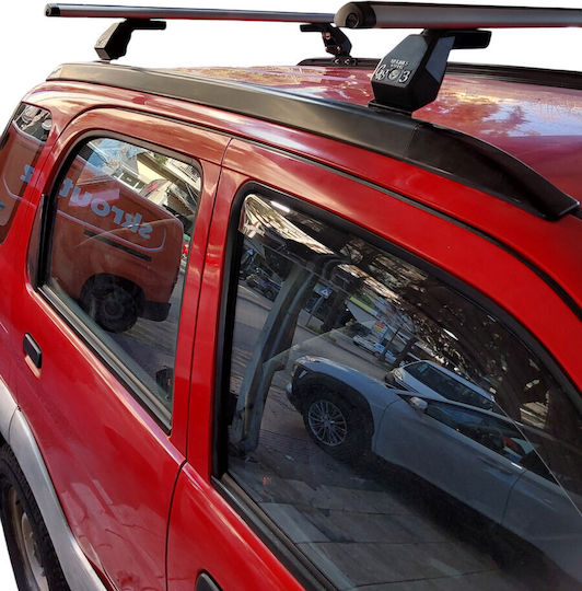 Hermes Roof Bars Kit Aluminum Roof Bars with Legs for Daihatsu Terios 1998-2005 2 Pieces
