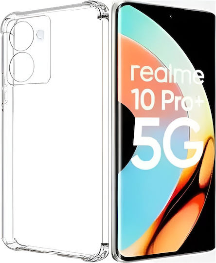 Back Cover Σιλικόνης Διάφανο (Realme 10 Pro Plus)