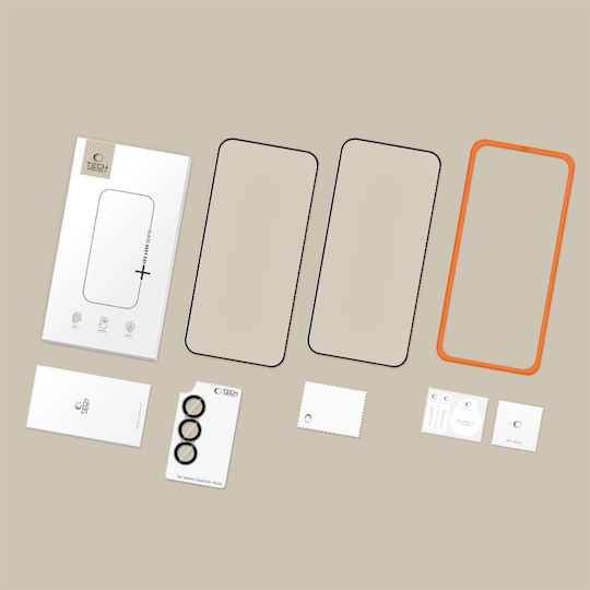 Tech-Protect Easy Set+ Gehärtetes Glas 3 Stücke Galaxy S26
