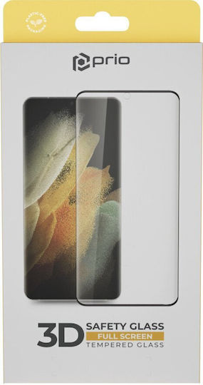 3D Full Face Tempered Glass Μαύρο (Huawei P40 Lite)