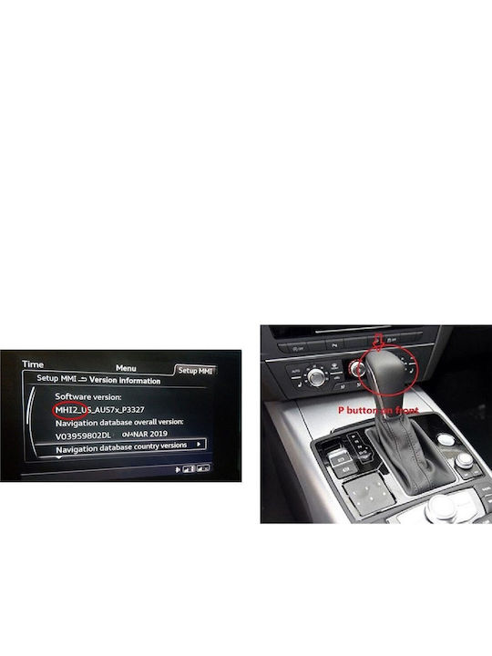 Bizzar Car Audio System for Audi A6 2016-2018 (Bluetooth/USB/AUX/WiFi/GPS/Apple-Carplay/Android-Auto/CD) with Touch Screen 4"
