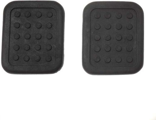 Car Pedal Set for Mitsubishi Pajero 1982-1990 / L300 1986-2011 from Rubber Black 2pcs