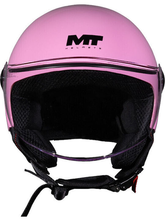MT Street S Pure Z8 Pastell Pink Glanz Motorradhelm Jet ECE 22.06 950gr