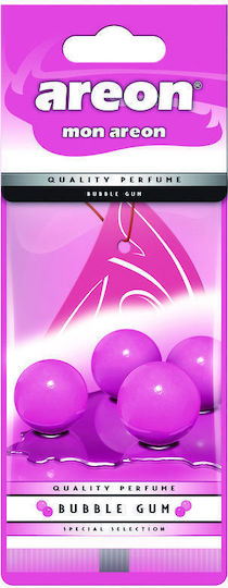Areon Car Air Freshener Tab Pendand Mon Bubble Gum