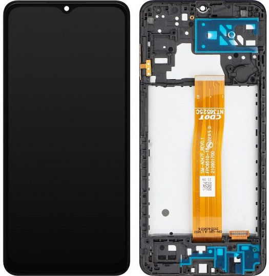 Madrid Papel Screen with Touch Mechanism for Samsung Galaxy A04s A047 (Black)