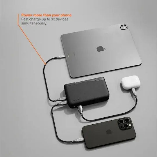 Cygnett Encore Power Bank 20000mAh 65W με Θύρα USB-A και 2 Θύρες USB-C Μαύρο