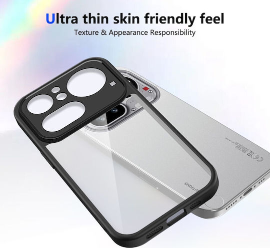 Farbe Rahmen Rückseite Kunststoff Schwarz (Nichts Phone (4a) Pro)