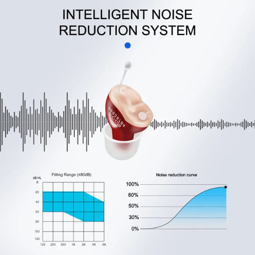 Laiwen T25 Digital Intra-Channel Hearing Aid for Left Ear 1801649