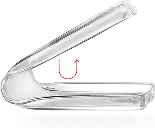 Techsuit Rückseitenhülle aus Silikon Transparent (Nichts Phone (4a))