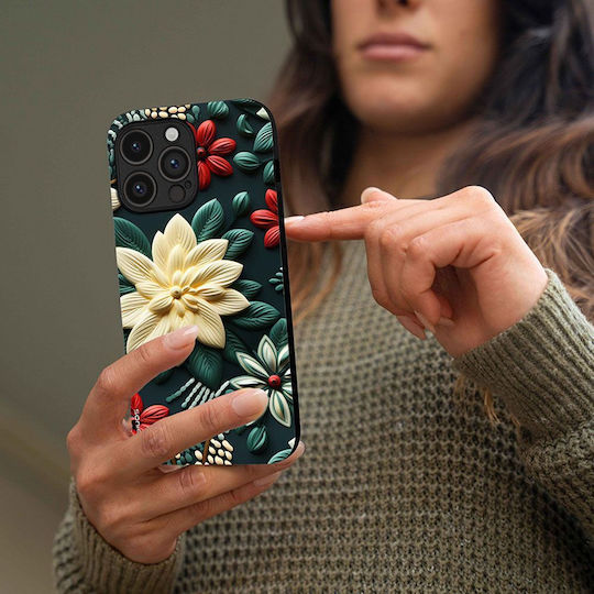 Sonique Case 3d Flower Series Oppo Reno15 F 5g Oppo Reno15 Fs 5g Green