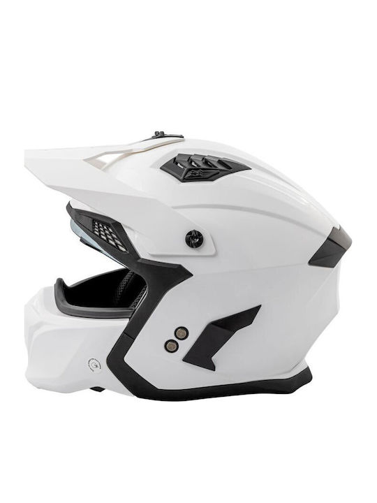 A-Pro Alien Cască Moto Modulară ECE 22.06 1300gr cu Vizieră de Soare