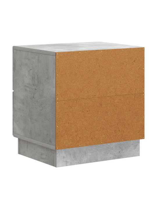 Wooden Gray Bedside Table 43x34.5x44.5cm