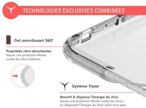 Force Case Reinforced Case Samsung Galaxy Note 9 Life Transparent