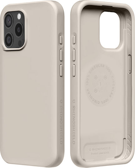 Rhinoshield Magsafe Case Iphone 15 Pro Max Soft Shockproof Solidx Series Beige